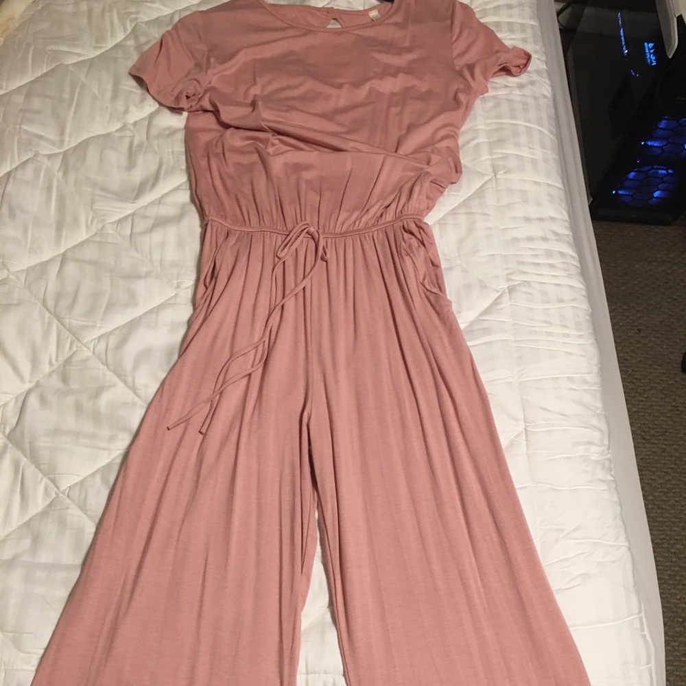 Blush jumpsuit